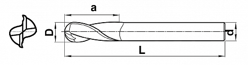 MT100V-010Z10R02-22-L072-Al DLC